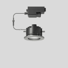Bega - Plafonniers encastrés-spots, pour intérieur et extérieur, Graphite · 4000 K