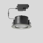 Bega - Plafonniers encastrés-spots, pour intérieur et extérieur, Graphite · 4000 K