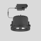 Bega - Spot compact, pour intérieur et extérieur, Graphite · 4000 K