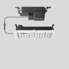 Bega - Plafonniers encastrés-spots, pour intérieur et extérieur, Blanc · 3000 K