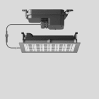 Bega - Plafonniers encastrés-spots, pour intérieur et extérieur, Argent · 3000 K