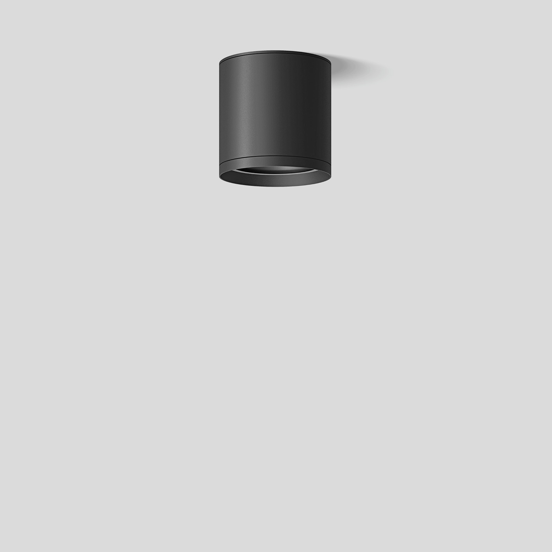 Bega - Plafonnier, pour intérieur et extérieur, Graphite · 4000 K