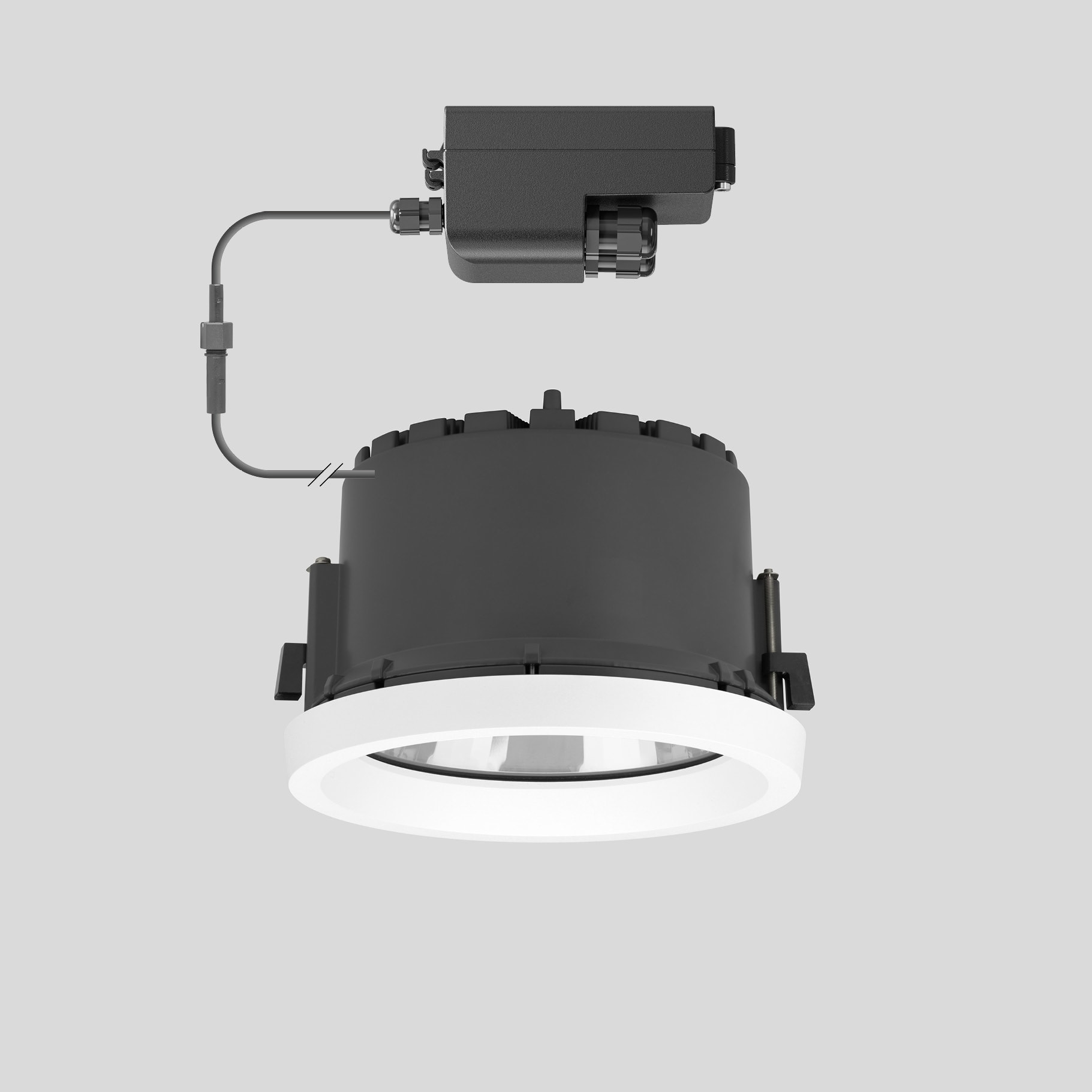 Bega - Spot compact, pour intérieur et extérieur, Blanc · 4000 K