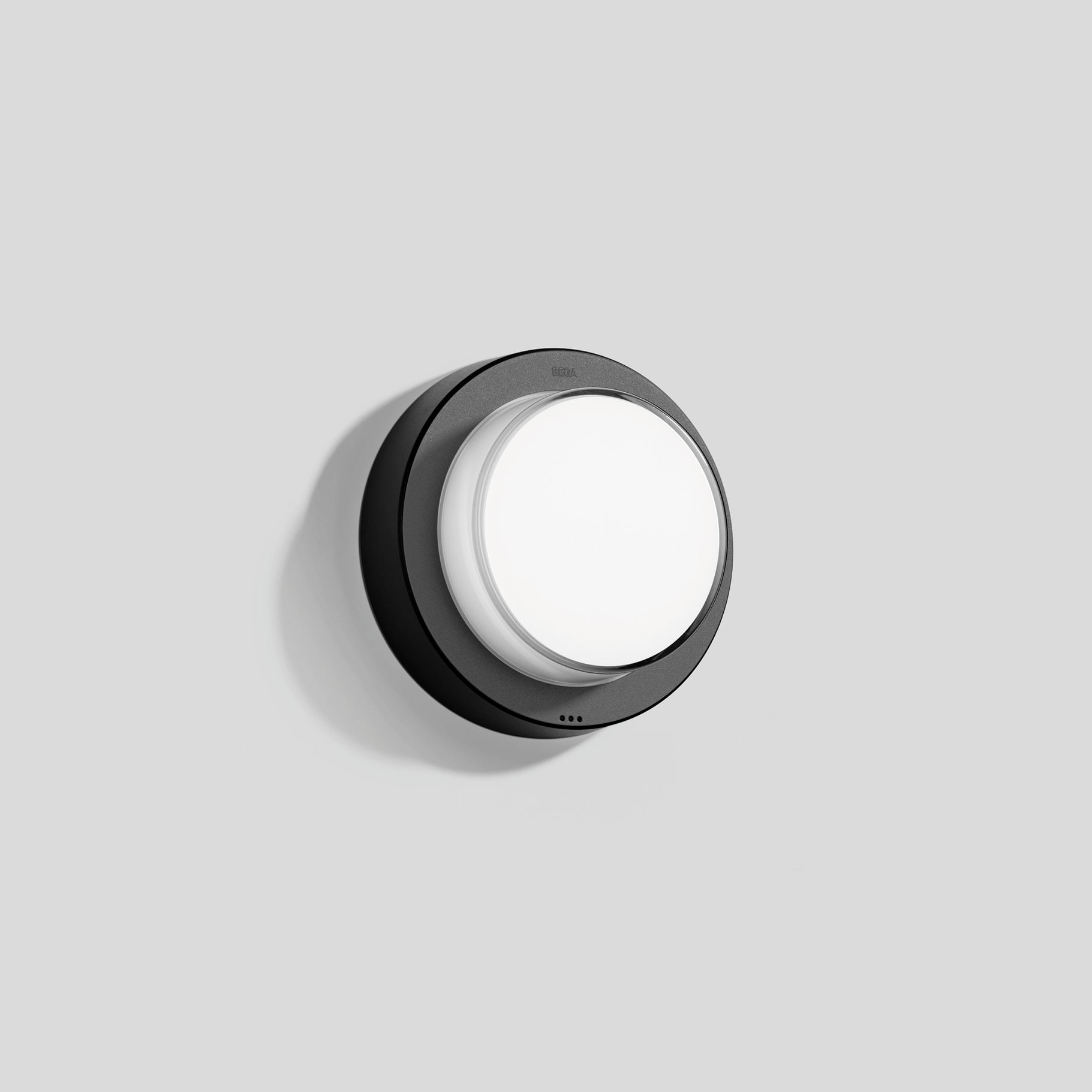 Bega - Applique et plafonnier, pour intérieur et extérieur, Graphite · 3000 K
