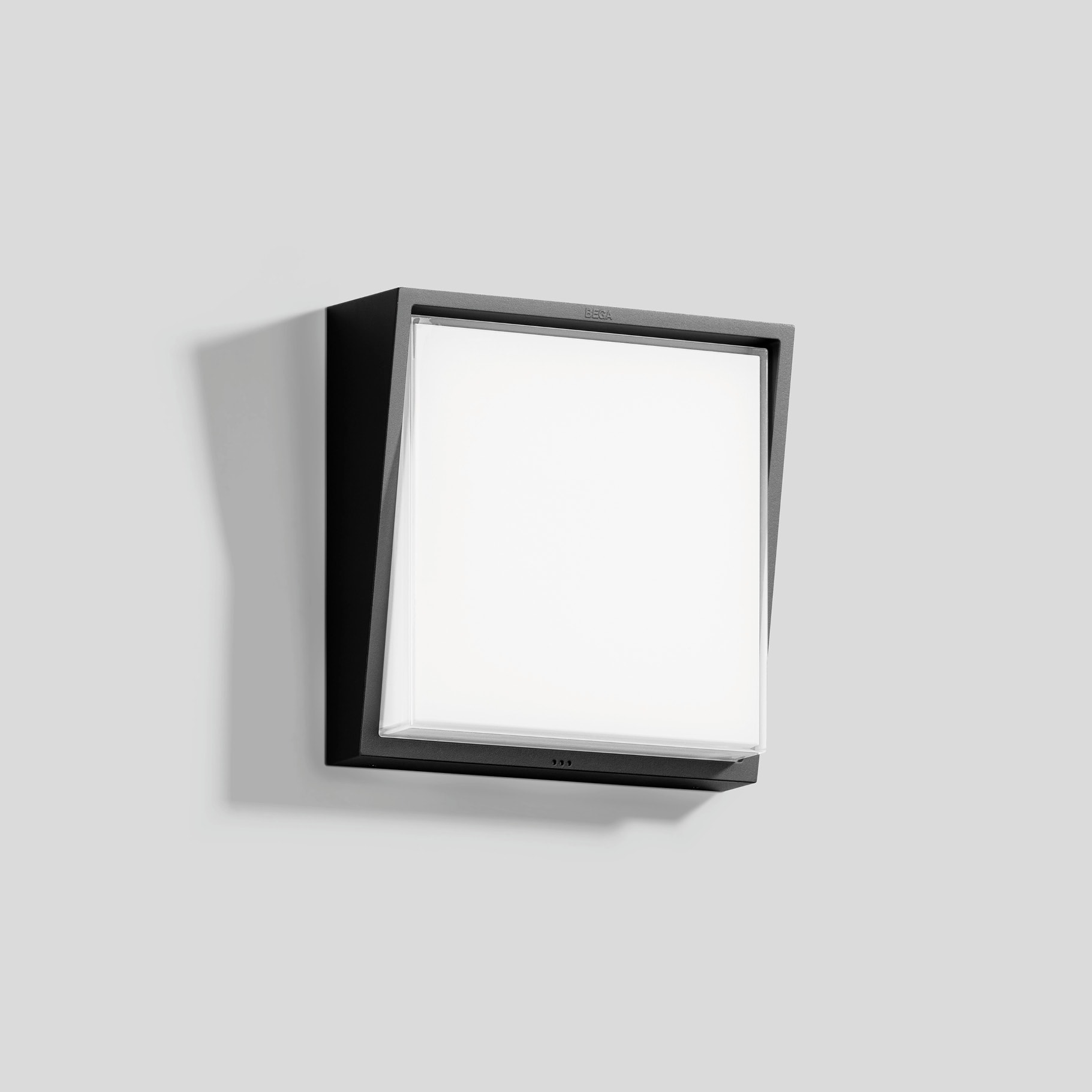 Bega - Applique et plafonnier, pour intérieur et extérieur, Graphite · 3000 K