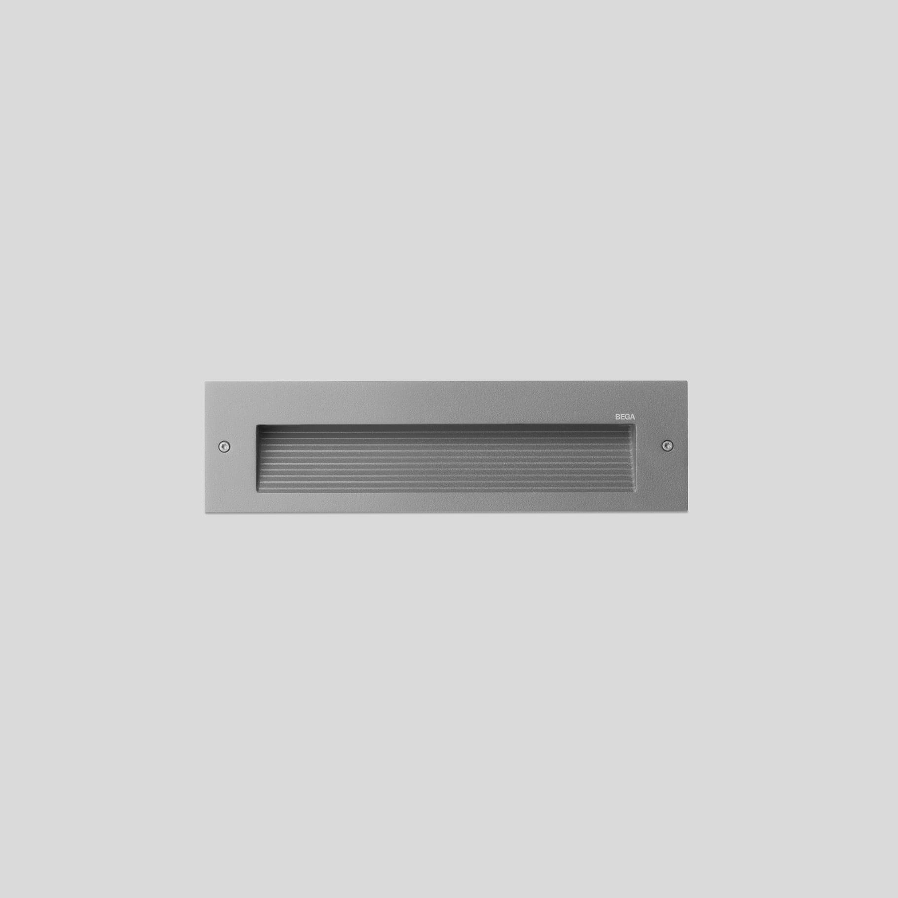 Bega - Applique encastrée, pour intérieur et extérieur, Argent · 3000 K · 4000 K