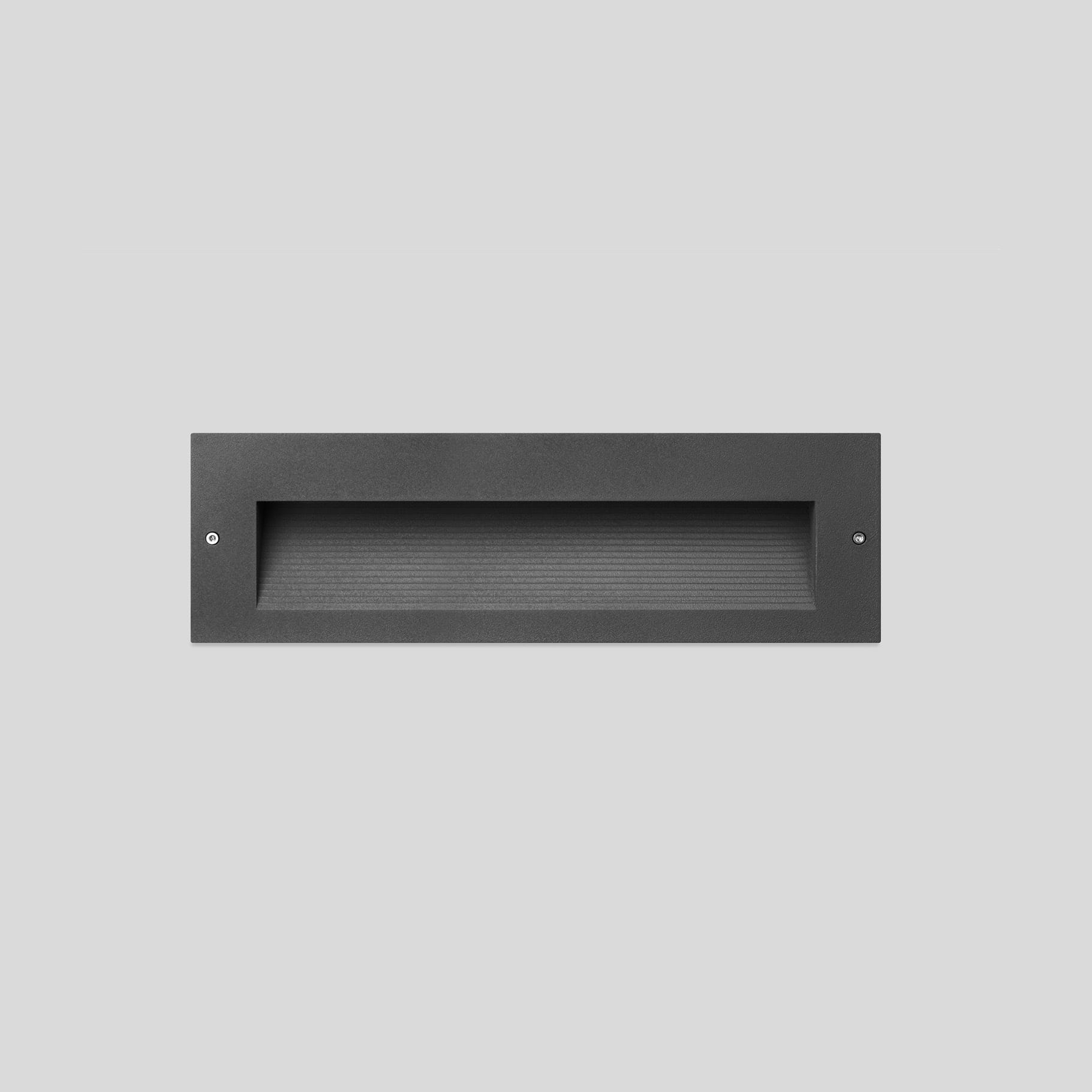 Bega - Applique encastrée, pour intérieur et extérieur, Graphite · 3000 K · 4000 K