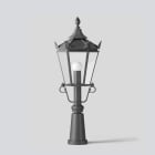 Bega - Luminaire de pilastre, Graphite · 3000 K