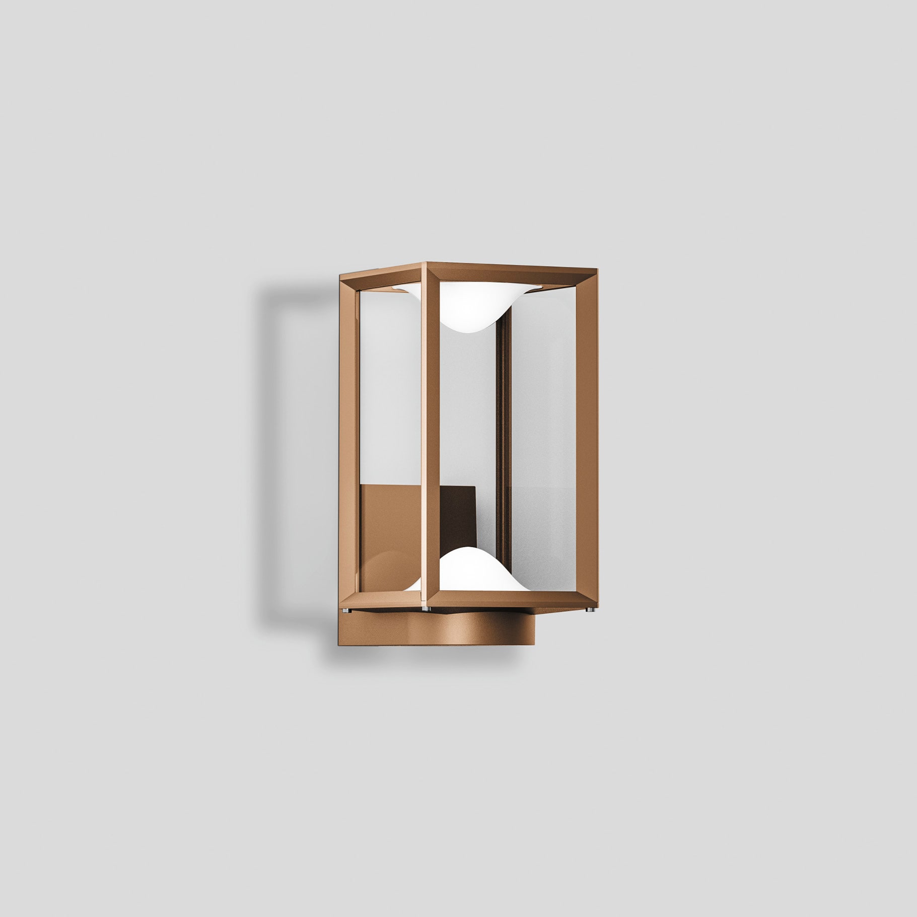 Bega - Applique, pour intérieur et extérieur, Bronze · 3000 K