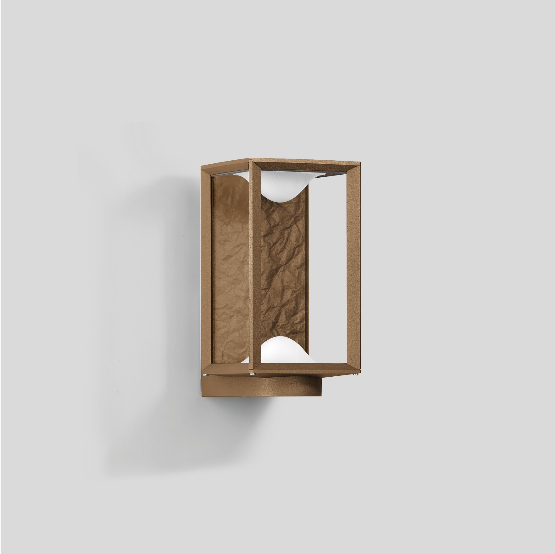 Bega - Applique, pour intérieur et extérieur, Bronze · 3000 K