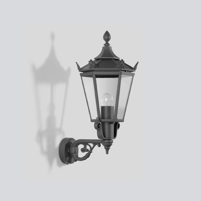 Bega - Applique « Berlin », Graphite · 3000 K, en plus gratuit 1 x BEGA 13590