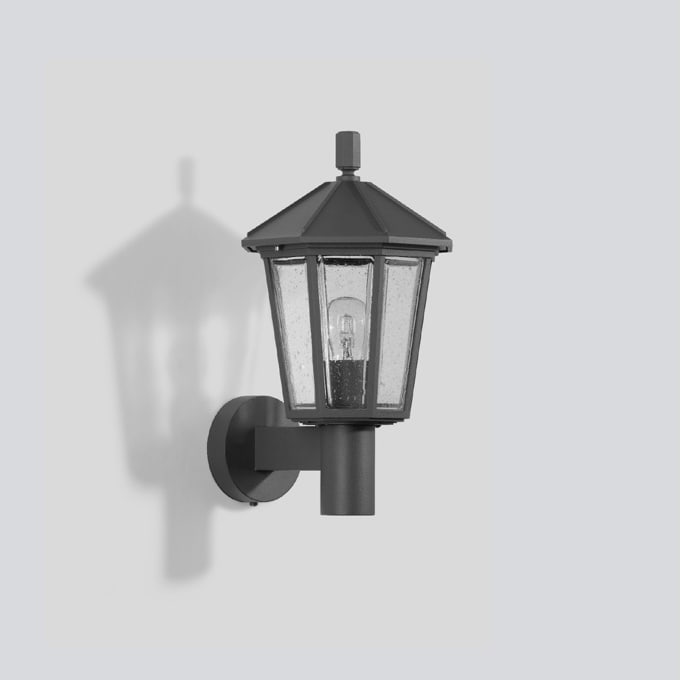 Bega - Applique « Rome », Graphite · 3000 K, en plus gratuit 1 x BEGA 13584