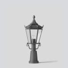 Bega - Lum. pilastre « Berlin », Graphite · 3000 K, en plus gratuit 1 x BEGA 13590