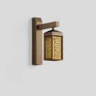 Bega - Applique avec bras, pour intérieur et extérieur, Bronze · 2700 K