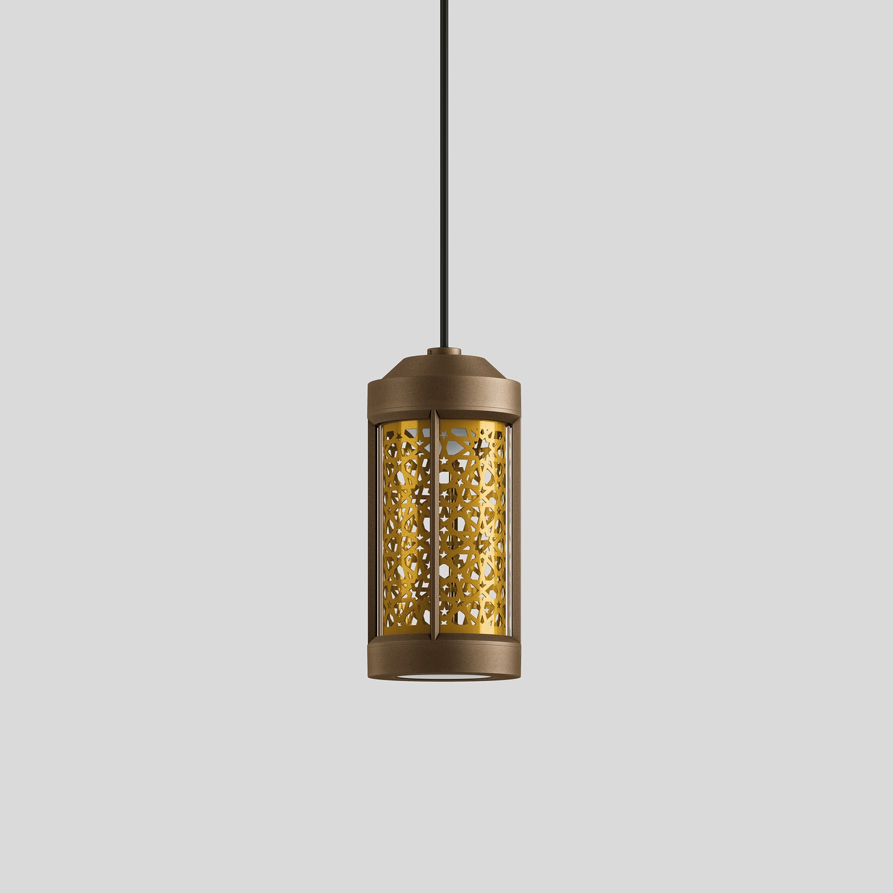 Bega - Suspension, pour intérieur et extérieur, Bronze · 2700 K