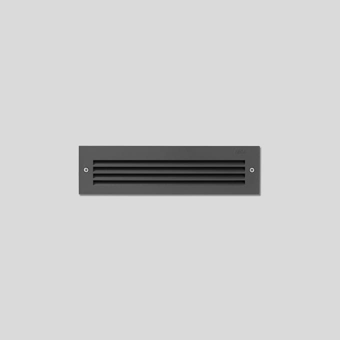 Bega - Applique encastrée, pour intérieur et extérieur, Graphite · 3000 K · 4000 K