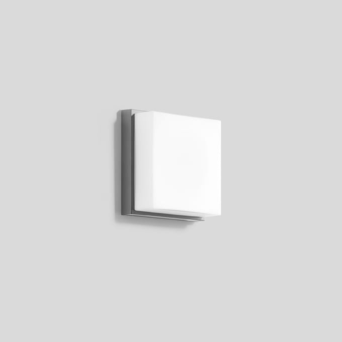 Bega - Le rectangle Lichtbaustein ®, pour intérieur et extérieur, Argent · 3000 K