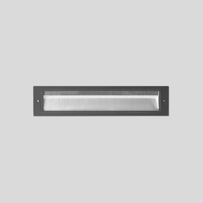 Bega - Luminaire encastré, pour intérieur et extérieur, Argent · 3000 K
