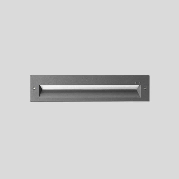 Bega - Luminaire encastré, pour intérieur et extérieur, Argent · 3000 K