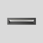 Bega - Luminaire encastré, pour intérieur et extérieur, Graphite · 4000 K