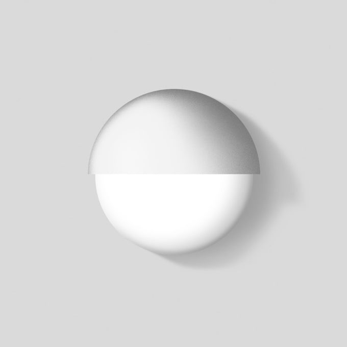 Bega - Applique, pour intérieur et extérieur, Blanc · 3000 K