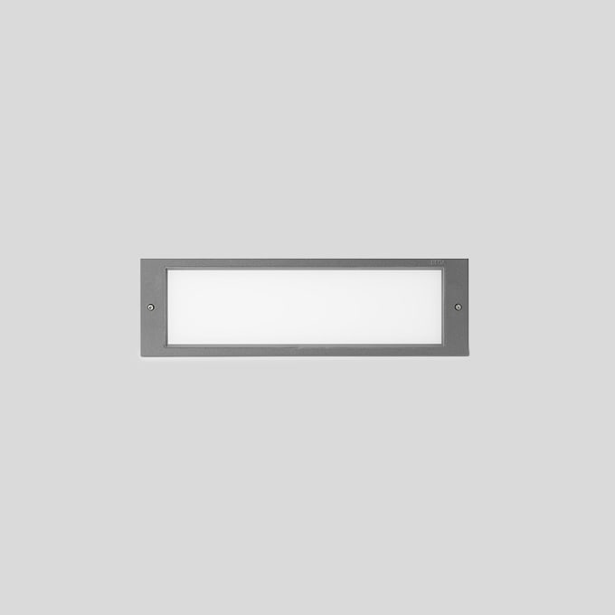 Bega - Einbauleuchte, für den Innen- & Außenbereich, Silber 3000 K