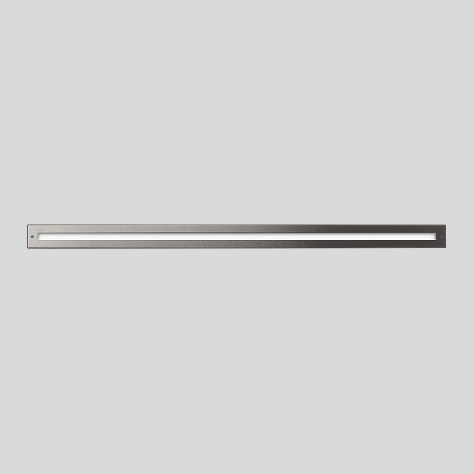 Bega - Applique encastrée, pour intérieur et extérieur, Acier inoxydable · 3000 K