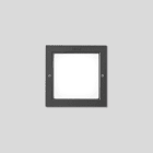 Bega - Wandeinbauleuchte, für den Innen- & Außenbereich, Grafit 4000 K