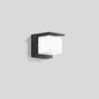 Bega - Plafon./applique/lum. pilastre, pour intérieur et extérieur, Graphite · 3000 K