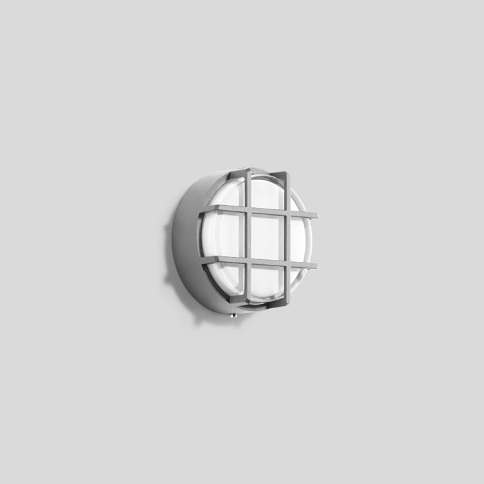 Bega - Applique et plafonnier, pour intérieur et extérieur, Argent · 3000 K · 4000 K