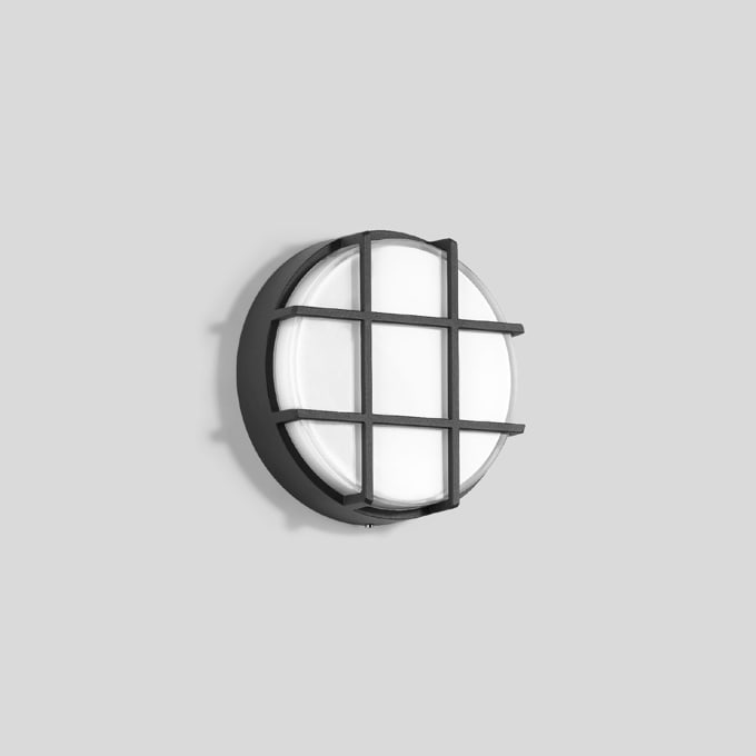 Bega - Applique et plafonnier, pour intérieur et extérieur, Graphite · 3000 K