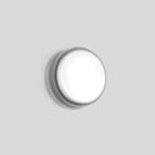 Bega - Applique et plafonnier, pour intérieur et extérieur, Argent · 4000 K