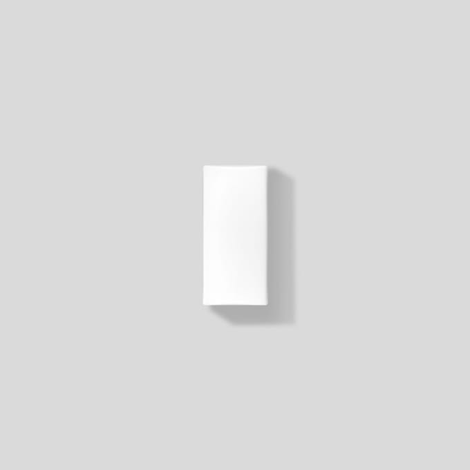 Bega - Le rectangle Lichtbaustein ®, pour intérieur et extérieur, Graphite · 3000 K,