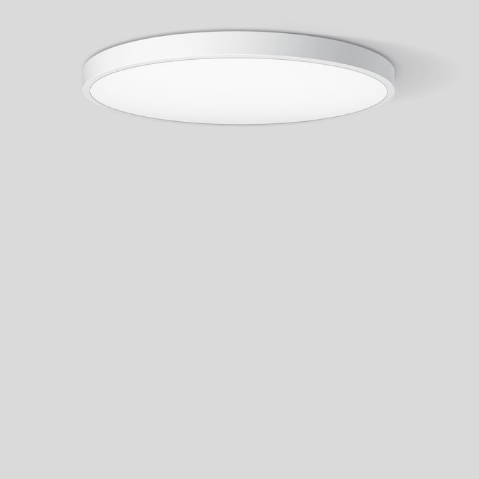 Bega - Applique et plafonnier, pour l'intérieur, Blanc · 4000 K