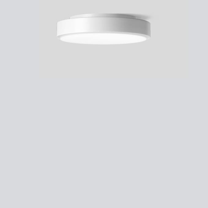 Bega - Applique et plafonnier, pour l'intérieur, Blanc · 4000 K