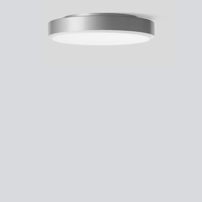 Bega - Applique et plafonnier, pour l'intérieur, Aluminium blanc · 4000 K