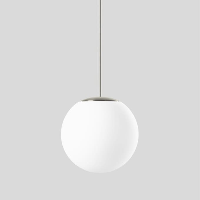 Bega - Suspension, pour l'intérieur, Acier inoxydable · 3000 K, en plus gratuit 1 x