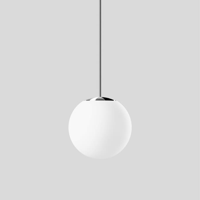 Bega - Suspension, pour l'intérieur, Chrome · 3000 K, en plus gratuit 1 x BEGA 13592