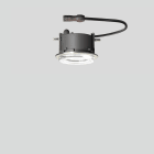 Bega - Plafonnier encastré, Acier inoxydable · 4000 K