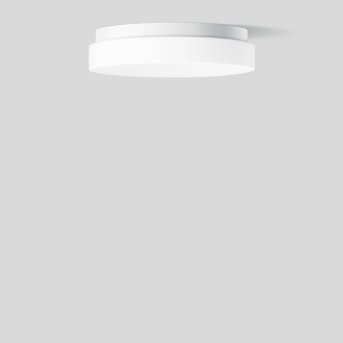 Bega - Applique et plafonnier, pour l'intérieur, Blanc · 4000 K