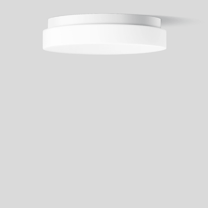 Bega - Applique et plafonnier, pour l'intérieur, Blanc · 4000 K