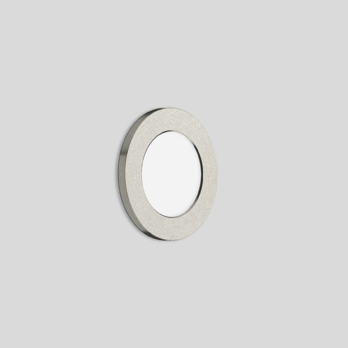 Bega - Applique encastrée, pour l'intérieur, Acier inoxydable · 3000 K