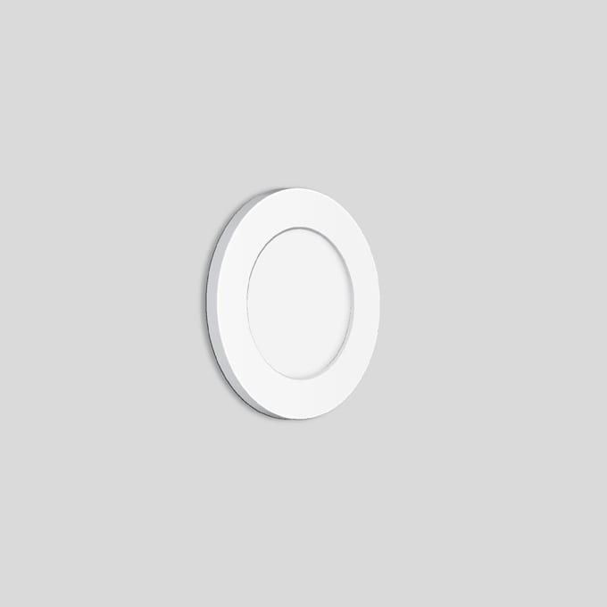 Bega - Applique encastrée, pour l'intérieur, Blanc · 2700 K