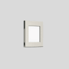 Bega - Applique encastrée, pour l'intérieur, Acier inoxadable · 2700 K