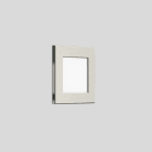 Bega - Applique encastrée, pour l'intérieur, Acier inoxydable · 3000 K