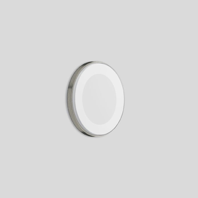 Bega - Applique encastrée, pour l'intérieur, Acier inoxadable · 2700 K