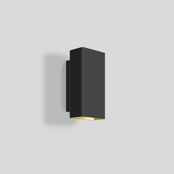 Bega - Applique, pour l'intérieur, Noir satiné · 3000 K