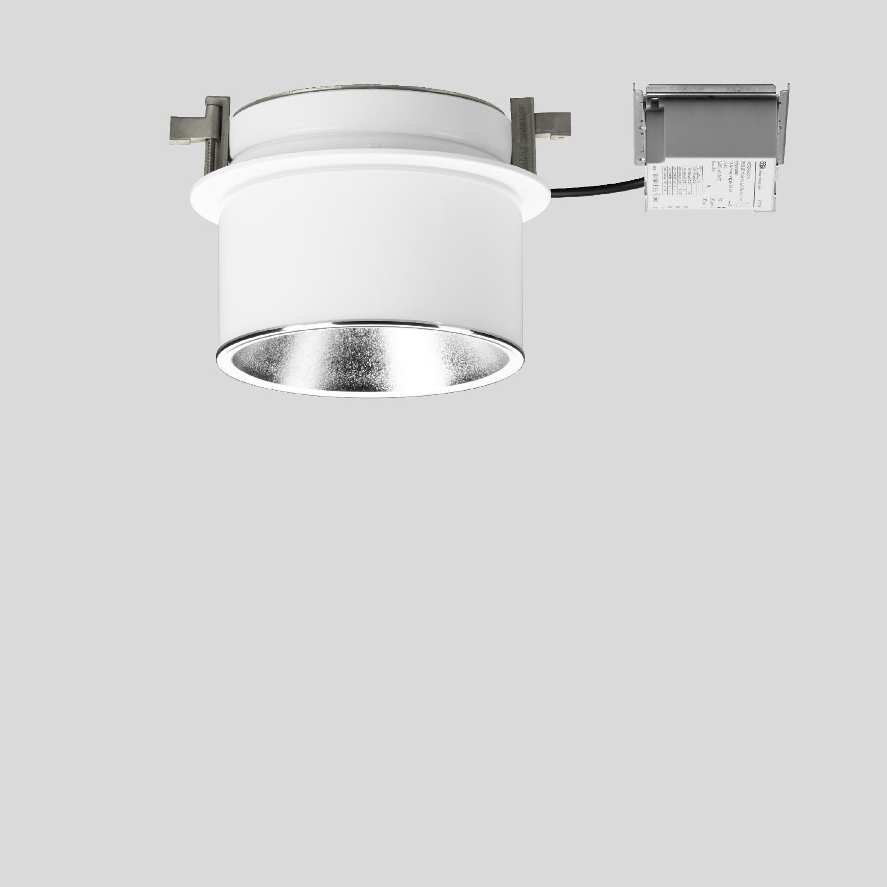 Bega - Plafonnier encastré, Blanc