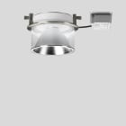 Bega - Plafonnier encastré, Acier inoxydable