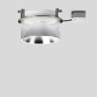 Bega - Plafonnier encastré, Acier inoxydable